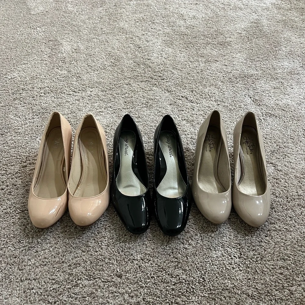 Set of Three Women’s Pumps